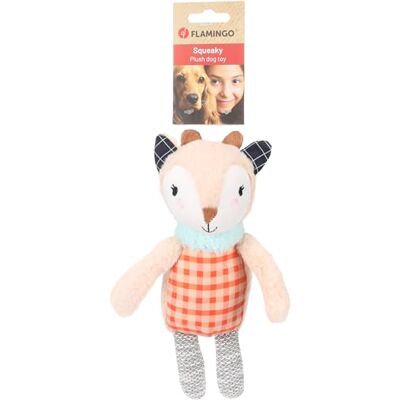 Flamingo Hondenspeelgoed Kroa hertenmix, 14 x 7 x 24,5 cm, met pieper Flamingo Hondenspeelgoed Kroa hertenmix, 14 x 7 x 24,5 cm, met pieper