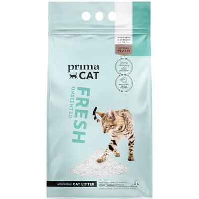 PrimaCat Witte Ongeurende Kattenbak - Kattenbak PrimaCat Witte Ongeurende Kattenbak - Kattenbak