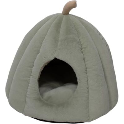 JACK AND VANILLA , Moderne Igloo voor kleine dieren, elegant design, duurzame materialen, gemakkelijk te reinigen, optimaal comfort, afmetingen Ø 48 x 35 cm, mintkleur, model Posh JACK AND VANILLA , Moderne Igloo voor kleine dieren, elegant design, duurzame materialen, gemakkelijk te reinigen, optimaal comfort, afmetingen Ø 48 x 35 cm, mintkleur, model Posh