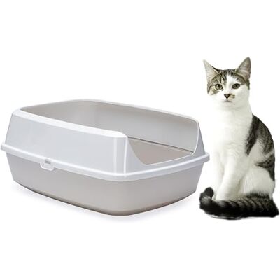 Karlie 522870 kattenbak Mary Loo Eco L: 50 B: 38,3 H: 21,4 cm, grijs Karlie 522870 kattenbak Mary Loo Eco L: 50 B: 38,3 H: 21,4 cm, grijs