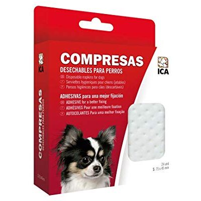 ICA COM1 maandverband, wit, S (75 x 44 mm) ICA COM1 maandverband, wit, S (75 x 44 mm)