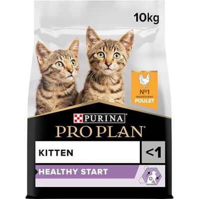 Pro Plan PURINA Kitten Healthy Start Rijk aan kip Droogvoer Kitten 10 kg zak Pro Plan PURINA Kitten Healthy Start Rijk aan kip Droogvoer Kitten 10 kg zak