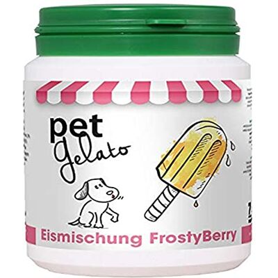 cdVet natuurproducten petGelato FrostyBerry 132 g hond, kat, paard ijsmengsel lekkerli verfrissende afkoeling fijnproever zomerhit aardbeitrester+molk + rode bedden - cdVet natuurproducten petGelato FrostyBerry 132 g hond, kat, paard ijsmengsel lekkerli verfrissende afkoeling fijnproever zomerhit aardbeitrester+molk + rode bedden -