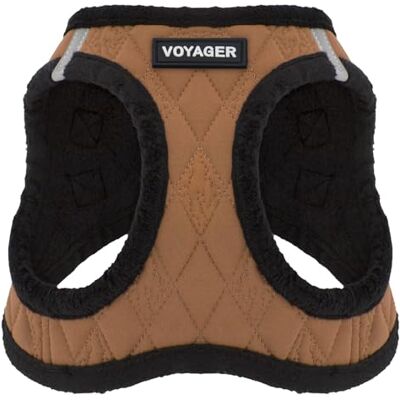 Best Pet Supplies Voyager Step-In Plush Hondenharnas door , Instap Harnas voor kleine en middelgrote honden, zacht pluche Beige, XS, Borstomvang:33x37 cm Best Pet Supplies Voyager Step-In Plush Hondenharnas door , Instap Harnas voor kleine en middelgrote honden, zacht pluche Beige, XS, Borstomvang:33x37 cm