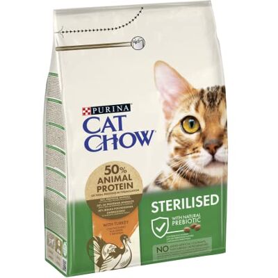 Purina Cat Chow Gatto Gesteriliseerd Kalkoen - Kattenvoer Purina Cat Chow Gatto Gesteriliseerd Kalkoen - Kattenvoer
