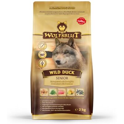 Wolfsblut Wild Duck Senior, per stuk verpakt (1 x 2 kg) Wolfsblut Wild Duck Senior, per stuk verpakt (1 x 2 kg)