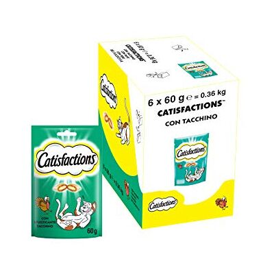 CATISFACTIONS Cat Tacchino 60G - Kattenlekkernijen CATISFACTIONS Cat Tacchino 60G - Kattenlekkernijen