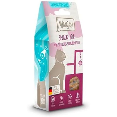 MjAMjAM Struisvogel Snacks voor katten - Natuurlijk & Lekker MjAMjAM Struisvogel Snacks voor katten - Natuurlijk & Lekker