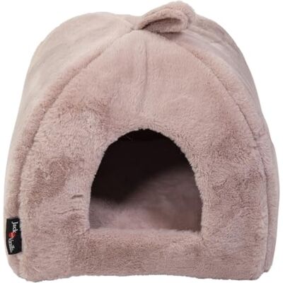 JACK AND VANILLA , Hondenbed, Igloo, model Softy, kleur roze, maat XS, 40 x 40 x 40 cm JACK AND VANILLA , Hondenbed, Igloo, model Softy, kleur roze, maat XS, 40 x 40 x 40 cm
