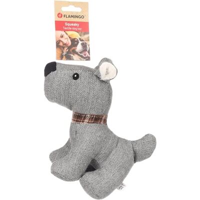 Flamingo Hondenspeelgoed "Britta grijze hond" – ideaal voor labrador, beagle, Franse Bulldog en Jack Russell, robuust en interactief Flamingo Hondenspeelgoed "Britta grijze hond" – ideaal voor labrador, beagle, Franse Bulldog en Jack Russell, robuust en interactief