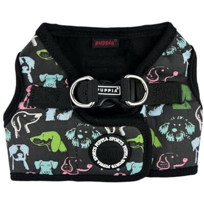 Puppia CONNOR Harnas B Zwart L Puppia CONNOR Harnas B Zwart L