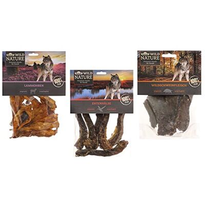 Dehner Wild Nature Manches Snack - Eend, Lam, Wild Vlees - 500 G Dehner Wild Nature Manches Snack - Eend, Lam, Wild Vlees - 500 G