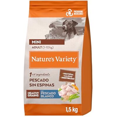 Nature's Variety Pescado Blanco Kleine Volwassen Hondenvoeding Nature's Variety Pescado Blanco Kleine Volwassen Hondenvoeding