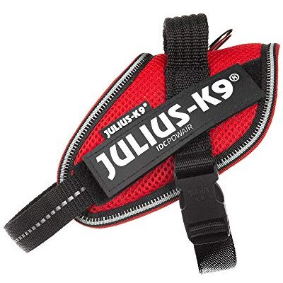 JULIUS K-9 IDC Powair Hondentuig, Maat: XS/Mini-Mini, Rood JULIUS K-9 IDC Powair Hondentuig, Maat: XS/Mini-Mini, Rood