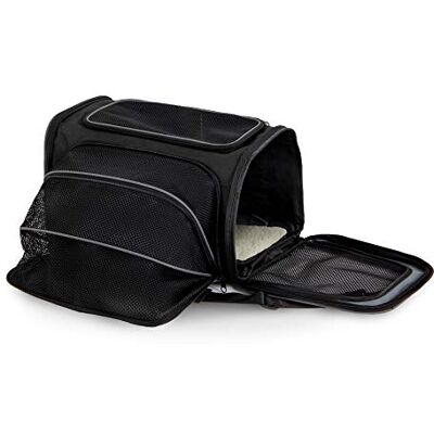 Petmate 21842 Zien en uitbreiden Huisdieren Drager, Zwart Petmate 21842 Zien en uitbreiden Huisdieren Drager, Zwart