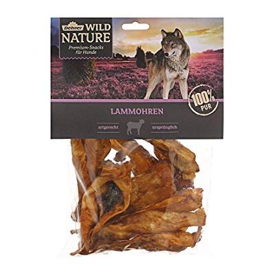 Dehner Wild Nature Hondensnack, lekkernij 100% natuurlijk, kauwsnack voor volwassen/gevoelige honden, geschikt voor barf, lamooren, 200 g Dehner Wild Nature Hondensnack, lekkernij 100% natuurlijk, kauwsnack voor volwassen/gevoelige honden, geschikt voor barf, lamooren, 200 g