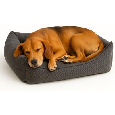 Flamingo Orthopedisch Hondenbed Baldar – Rechthoekig, Donkergrijs, 65 cm Ergonomisch & Comfortabel Ligbed voor Honden! Flamingo Orthopedisch Hondenbed Baldar – Rechthoekig, Donkergrijs, 65 cm Ergonomisch & Comfortabel Ligbed voor Honden!