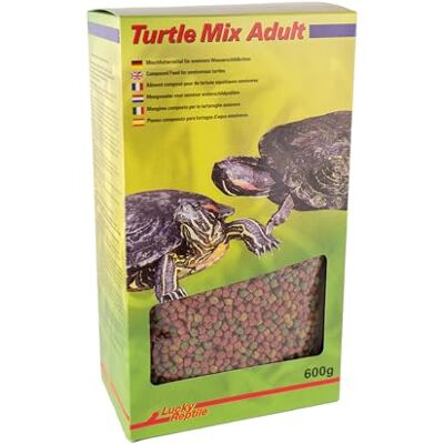 Lucky Reptile Turtle Mix Adult 600 g, pelletvoer voor waterschildpadden Lucky Reptile Turtle Mix Adult 600 g, pelletvoer voor waterschildpadden