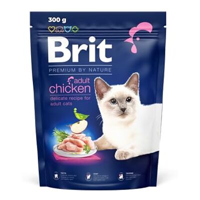 BRIT Premium Nature Kat Voeding met Kip 300 g BRIT Premium Nature Kat Voeding met Kip 300 g