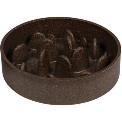 JACK AND VANILLA , Voerbak van bamboe, milieuvriendelijk, anti-schrok voor honden, elegant design, inhoud 1430 ml, Ø 21 cm, kleur natuurlijk bruin, ideaal voor een betere spijsvertering, model Bon JACK AND VANILLA , Voerbak van bamboe, milieuvriendelijk, anti-schrok voor honden, elegant design, inhoud 1430 ml, Ø 21 cm, kleur natuurlijk bruin, ideaal voor een betere spijsvertering, model Bon