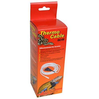 Lucky Reptile Thermo Kabel 80 W Verwarmingskabel voor Terrariums 6,5 m Kabel met 1,5 m Aansluiting Snelle opwarming & gelijkmatige warmte Waterdicht silikon Terrarium accessoire Lucky Reptile Thermo Kabel 80 W Verwarmingskabel voor Terrariums 6,5 m Kabel met 1,5 m Aansluiting Snelle opwarming & gelijkmatige warmte Waterdicht silikon Terrarium accessoire