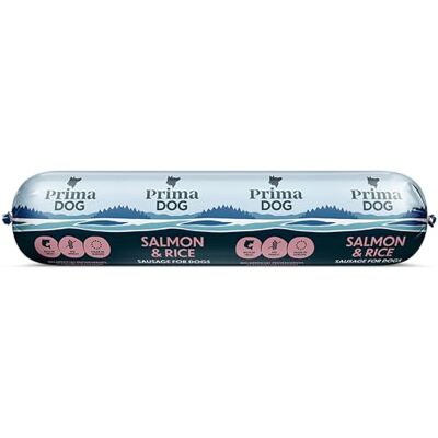 PrimaDog Zalm-Rijstworst - Hondenvoeding PrimaDog Zalm-Rijstworst - Hondenvoeding