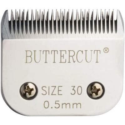 Geib Buttercut Roestvrijstalen hondentondeuse, maat-30, 1/50-inch snijlengte, grijs, wit Geib Buttercut Roestvrijstalen hondentondeuse, maat-30, 1/50-inch snijlengte, grijs, wit
