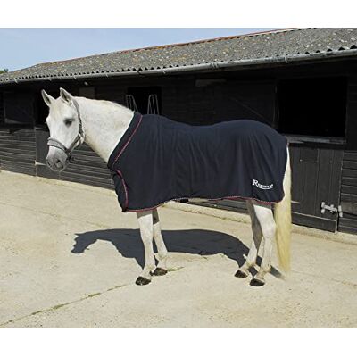 Rhinegold Comfey Kraag Fleece Rug-5/3-Navy Rhinegold Comfey Kraag Fleece Rug-5/3-Navy
