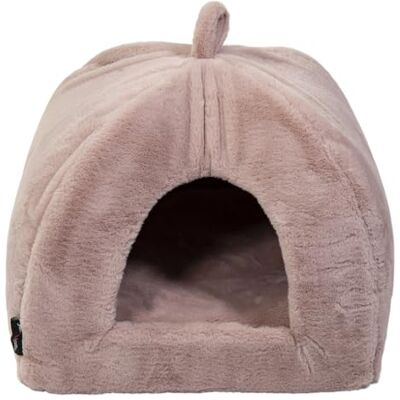 JACK AND VANILLA , Hondenbed, Igloo, model Softy, kleur roze, maat S, 50 x 50 x 50 cm JACK AND VANILLA , Hondenbed, Igloo, model Softy, kleur roze, maat S, 50 x 50 x 50 cm