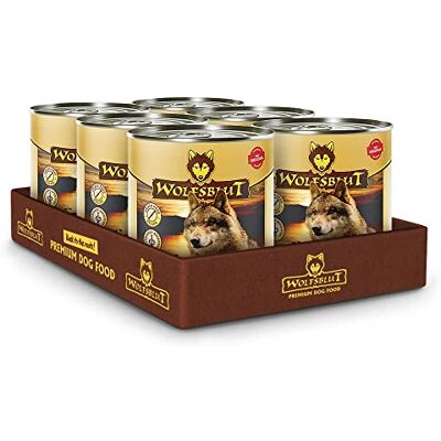 Wolfsblut Wild Duck 6 x 800 g eend nat voer hondenvoer graanvrij Wolfsblut Wild Duck 6 x 800 g eend nat voer hondenvoer graanvrij