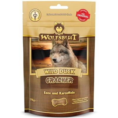 Wolfsblut Wild Eend Cracker Eend met Aardappelen, 70 g Wolfsblut Wild Eend Cracker Eend met Aardappelen, 70 g