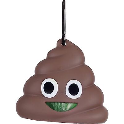 Flamingo - Droppie - Bruin - 1 rol - Poop bag dispenser Flamingo - Droppie - Bruin - 1 rol - Poop bag dispenser