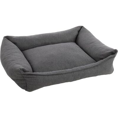 Flamingo Orthopedisch Hondenbed Baldar – Rechthoekig, Donkergrijs, 80 cm Ergonomisch & Comfortabel Ligbed voor Honden! Flamingo Orthopedisch Hondenbed Baldar – Rechthoekig, Donkergrijs, 80 cm Ergonomisch & Comfortabel Ligbed voor Honden!