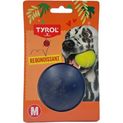 Tyrol - Rubber Bal voor honden - 10cm Tyrol - Rubber Bal voor honden - 10cm