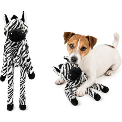 Flamingo SPEELGOED ZIRA ZEBRA ZWART/WIT S 16x11x56CM Flamingo SPEELGOED ZIRA ZEBRA ZWART/WIT S 16x11x56CM