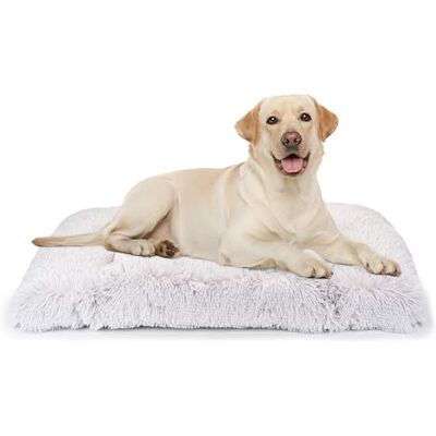 Ferplast Hondenkennel Binnenkussen voor Honden Zacht met Lange Vacht, Kattenkussen Super Gevoerd Kennel Extra Comfort en Warmte, 95 x 60 xh 13 cm Ferplast Hondenkennel Binnenkussen voor Honden Zacht met Lange Vacht, Kattenkussen Super Gevoerd Kennel Extra Comfort en Warmte, 95 x 60 xh 13 cm