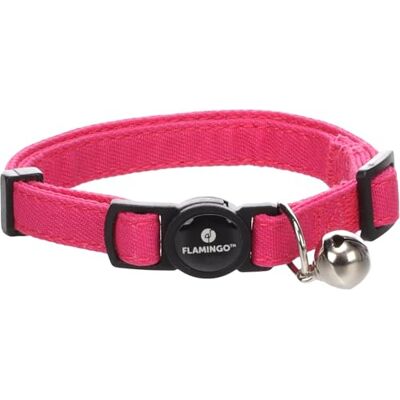 Flamingo Lomi Kattenhalsband, maat 20-35 cm x 10 mm x 2 mm, verstelbaar, elegant en comfortabel, ideaal voor Abessijn, Scottish Fold, Bengaals en Siamees Flamingo Lomi Kattenhalsband, maat 20-35 cm x 10 mm x 2 mm, verstelbaar, elegant en comfortabel, ideaal voor Abessijn, Scottish Fold, Bengaals en Siamees