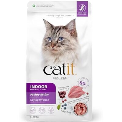 catit Kattenvoer recepten steriliseert vogels 400 g indoor catit Kattenvoer recepten steriliseert vogels 400 g indoor
