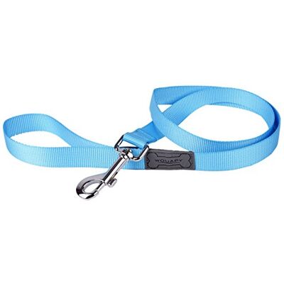 Wouapy - Basic Line - 12mm x 120cm - Hemelsblauw - Hondensnoer Wouapy - Basic Line - 12mm x 120cm - Hemelsblauw - Hondensnoer