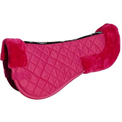 Rhinegold Comfort Zadel Pad-Cob-Raspberry Rhinegold Comfort Zadel Pad-Cob-Raspberry
