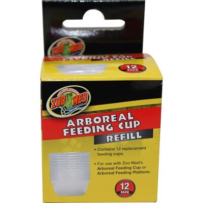 Zoo Med Arboreal Voeding Cup Vulling, 12 pk, voor Reptielen Zoo Med Arboreal Voeding Cup Vulling, 12 pk, voor Reptielen