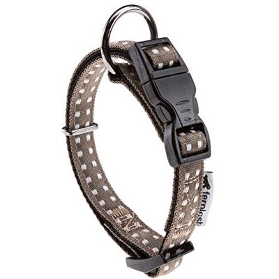 FERPLAST Hondenhalsband - C20/50 - Nylon, Verstelbaar, Tortora - Hondenhalsband FERPLAST Hondenhalsband - C20/50 - Nylon, Verstelbaar, Tortora - Hondenhalsband
