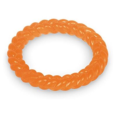 Nobby TPR Gevlochten Hondenspeeltje Oranje Diameter 14,5cm Nobby TPR Gevlochten Hondenspeeltje Oranje Diameter 14,5cm