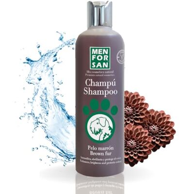 MENFORSAN Shampoo voor de Bruine Vacht van Honden Verbetert de kleur Geeft glans Verwijdert oranje tinten Diep Hydraterend 300 ml MENFORSAN Shampoo voor de Bruine Vacht van Honden Verbetert de kleur Geeft glans Verwijdert oranje tinten Diep Hydraterend 300 ml