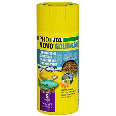 JBL Gourami Grano S Visvoer - Prebiotische pellets 250ml JBL Gourami Grano S Visvoer - Prebiotische pellets 250ml