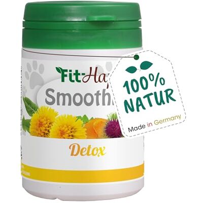 cdVet Naturprodukte Smoothie Detox 20 g hond voedingssupplement belangrijke vitaminen + mineralen + sporenelementen natuurlijk fruit + groenten zonder kunstmatige toevoegingen + suiker - cdVet Naturprodukte Smoothie Detox 20 g hond voedingssupplement belangrijke vitaminen + mineralen + sporenelementen natuurlijk fruit + groenten zonder kunstmatige toevoegingen + suiker -