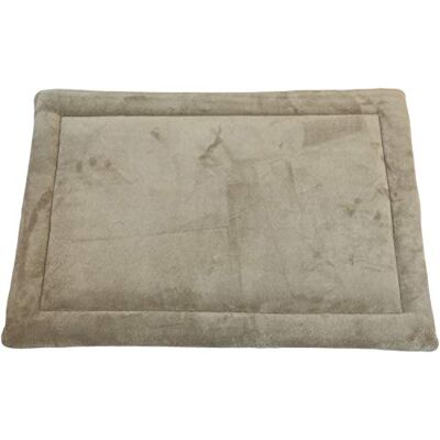 MidWest Homes for Pets Deluxe Micro Terry Huisdier Bed, Hondenbed en Krat Mat, Taupe MidWest Homes for Pets Deluxe Micro Terry Huisdier Bed, Hondenbed en Krat Mat, Taupe