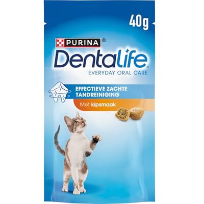 Dentalife Kat Kip Kattensnacks (8 x 40g) Dentalife Kat Kip Kattensnacks (8 x 40g)
