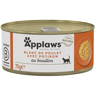 Applaws Kip Pompoen Kattenvoer - Blikvoer Applaws Kip Pompoen Kattenvoer - Blikvoer