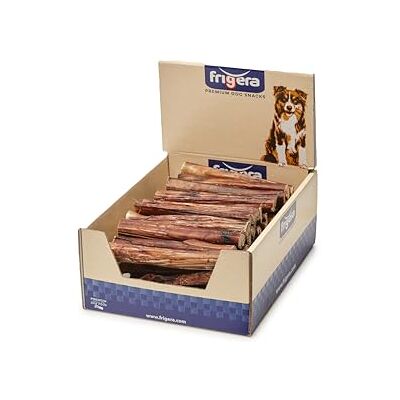 friGERA Bullenpees 15cm 50 St. Premium 1400g – Natuurlijke Hondensnack, Gluten- en Graanvrij, Langdurig Kauwplezier, Tandverzorging friGERA Bullenpees 15cm 50 St. Premium 1400g – Natuurlijke Hondensnack, Gluten- en Graanvrij, Langdurig Kauwplezier, Tandverzorging